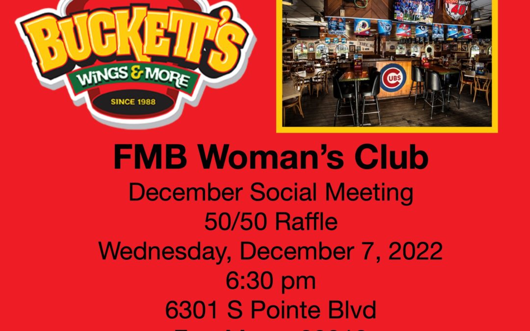 FMB Woman's Club Dec Social Meeting